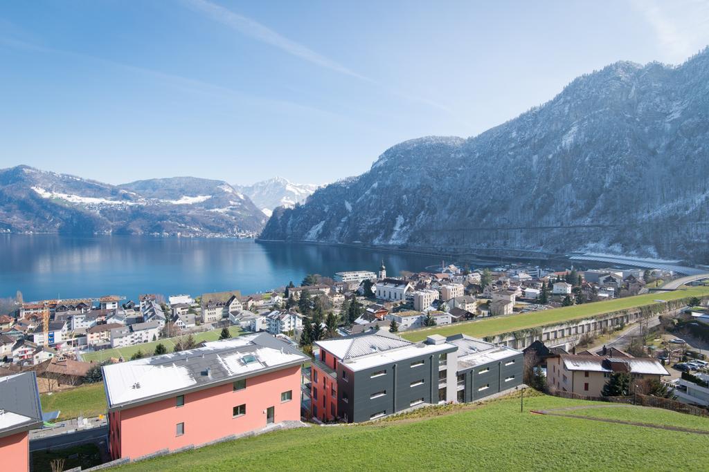 Hotel Roggerli Hergiswil Exteriör bild